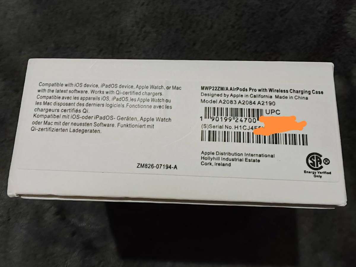 AirPods Pro model A2083 - Original