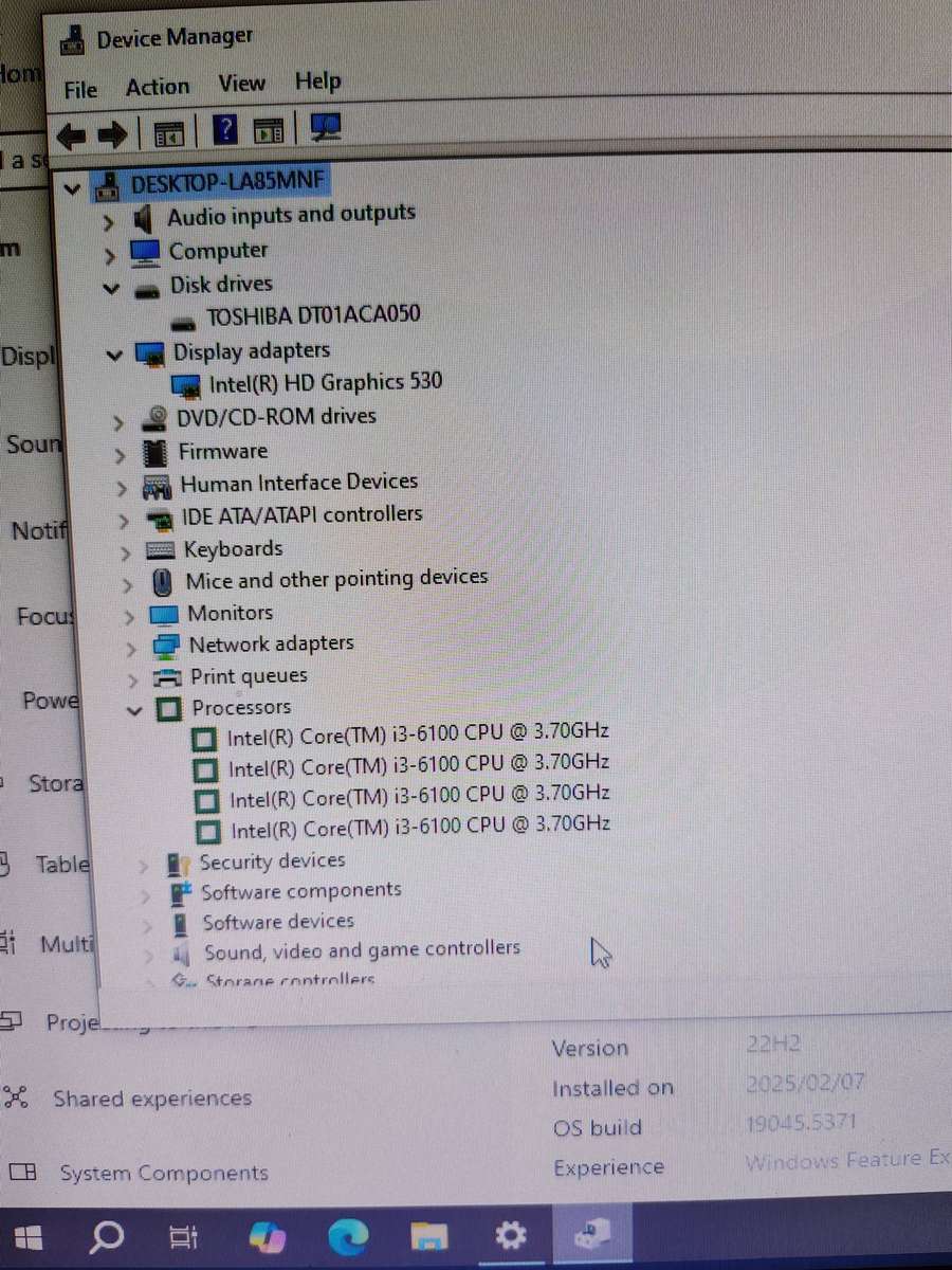 HP 280 G2 MT Business  Desktop PC  BOX i3 6th gen