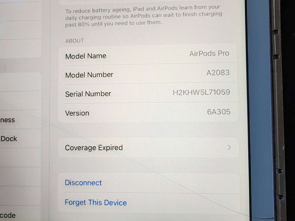 AirPods Pro model A2083 - Original