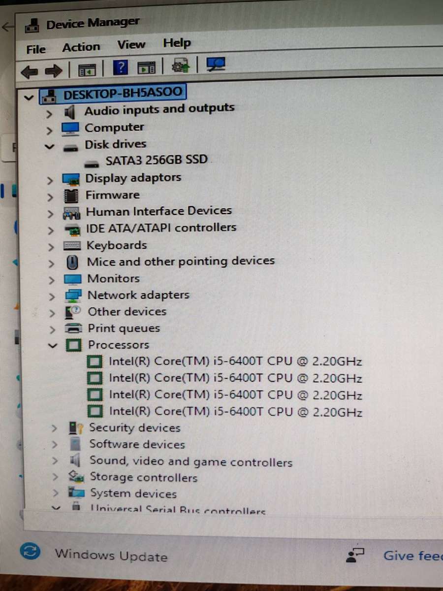 Lenovo ThinkCentre M910q  i5 6th gen Ref8