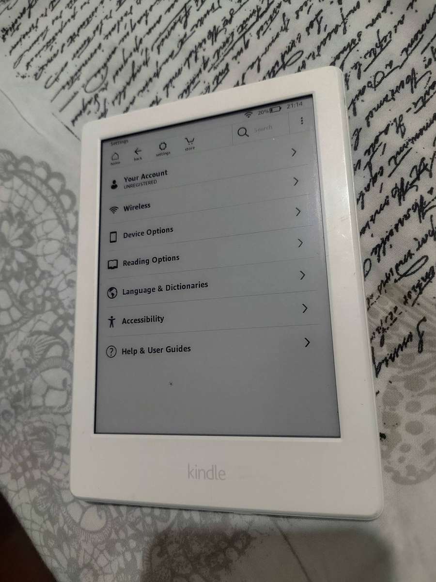Kindle Basic 2- 8th gen 2016