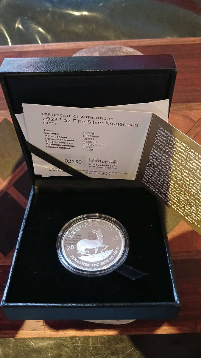 2023 Proof Silver krugerrand