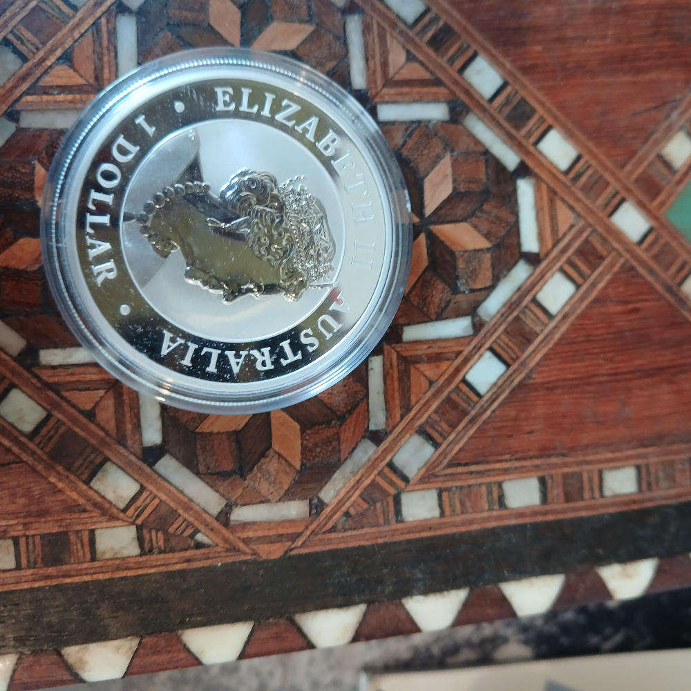 Australian nugget 1 oz silver