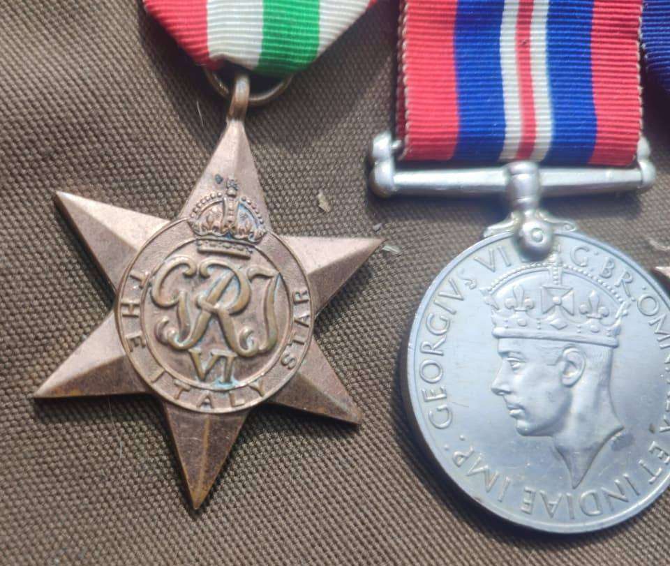 3 British World War 2 Medals issued to D.T. LILJA