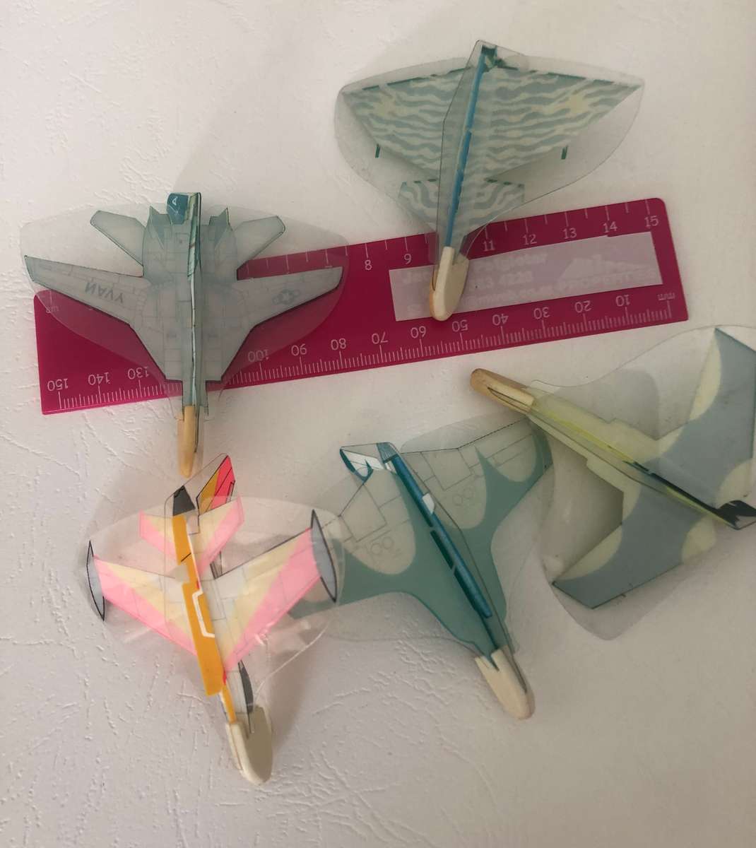 Micro Machines Gliders throwing planes