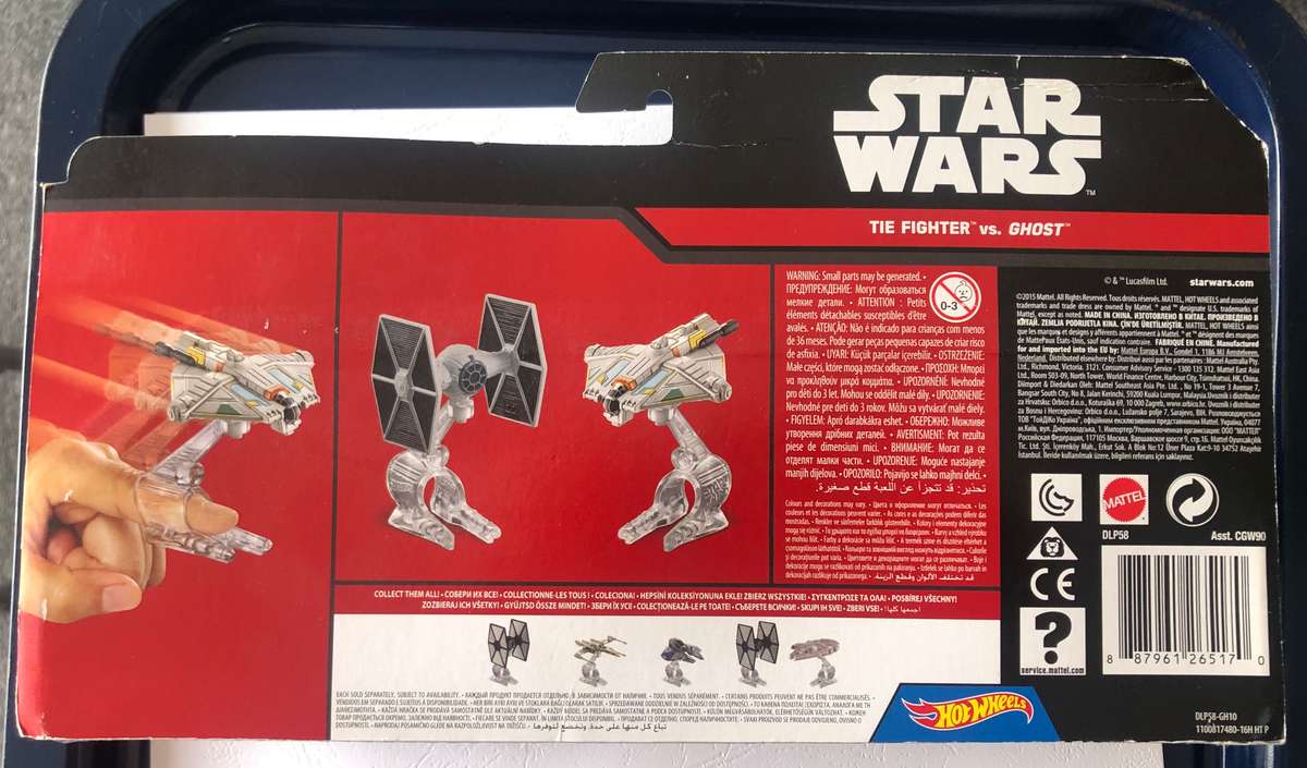 Hot Wheels Star Wars Tie Fighter vs Ghost