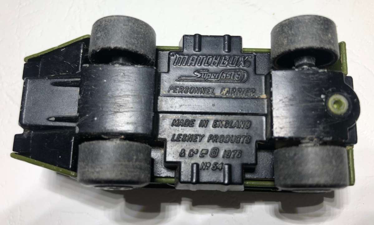 Matchbox Superfast Personnel Carrier. MBX54