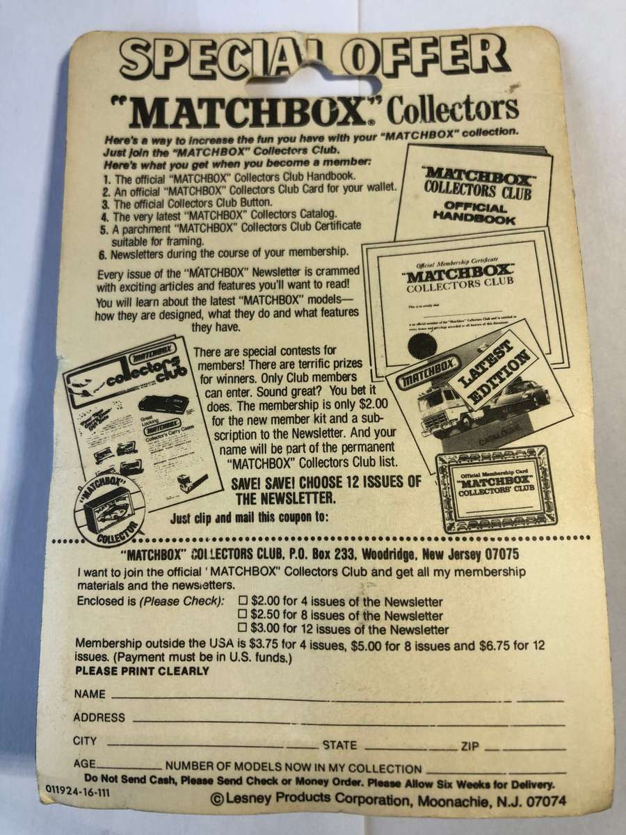 Matchbox No. 2 S2 Jet Buccaneer