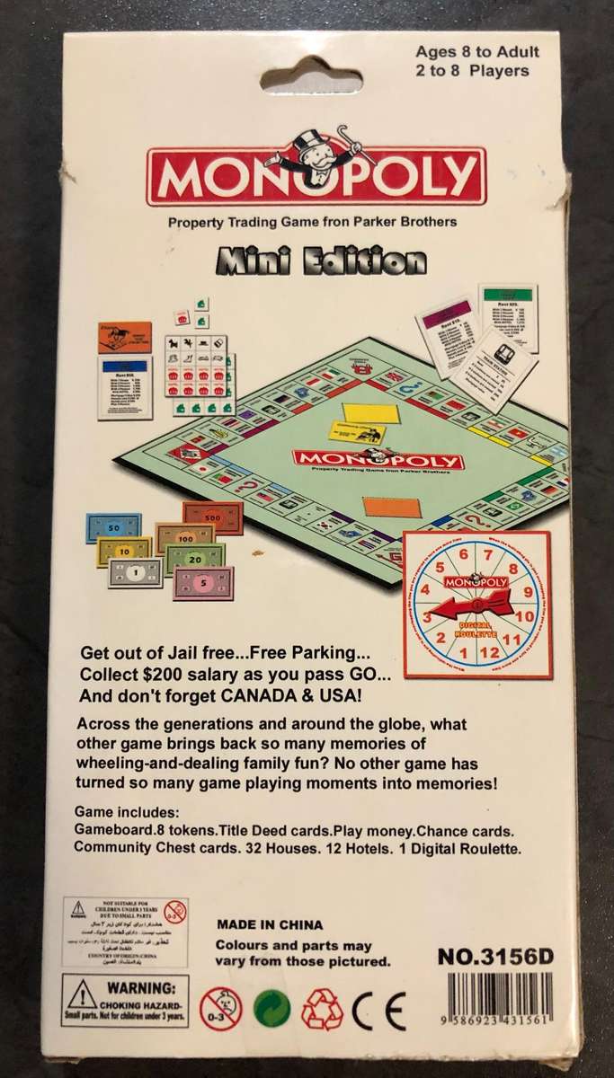 Monopoly Mini Edition