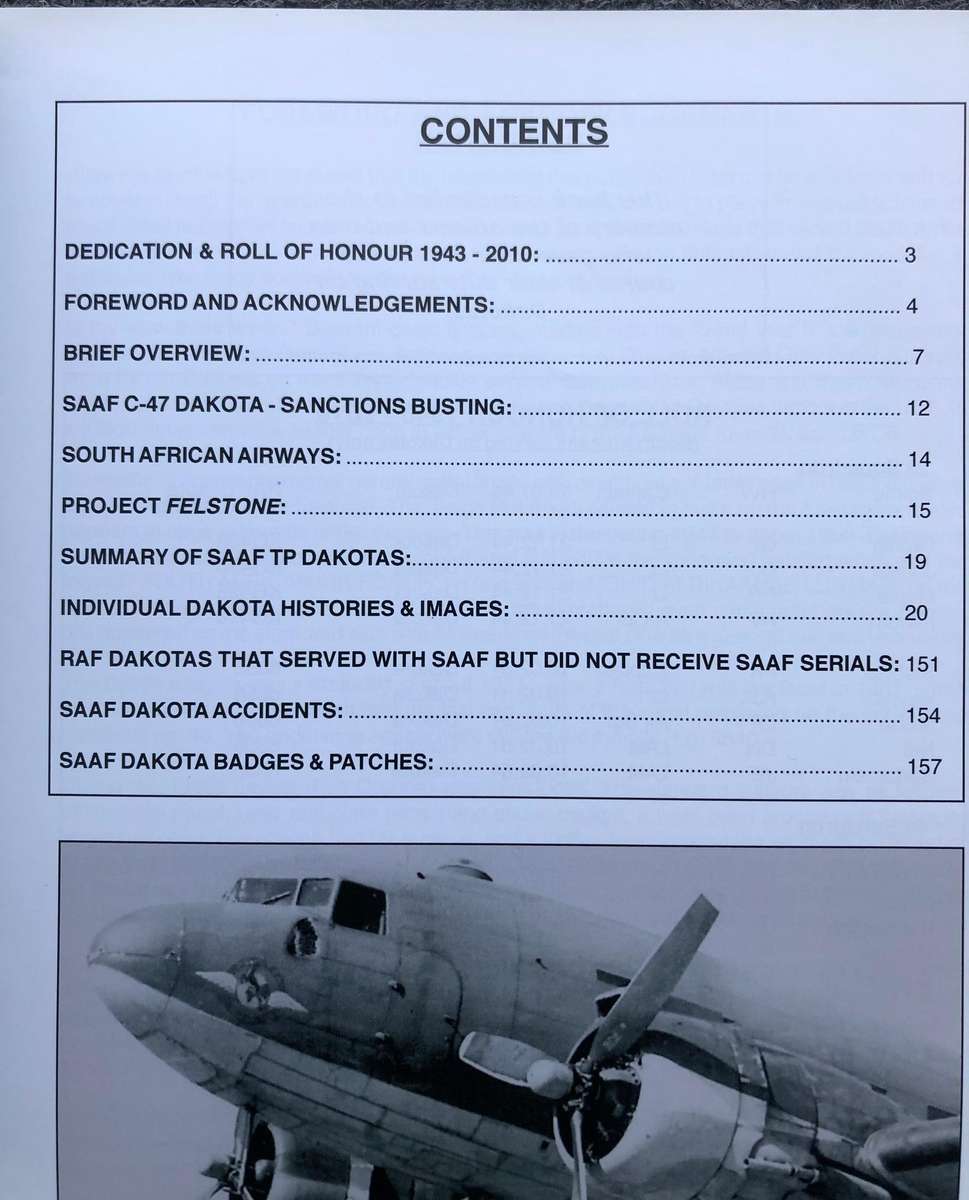 Douglas C-47 Dakota in South African Service - Winston Brent - African Aviation Series