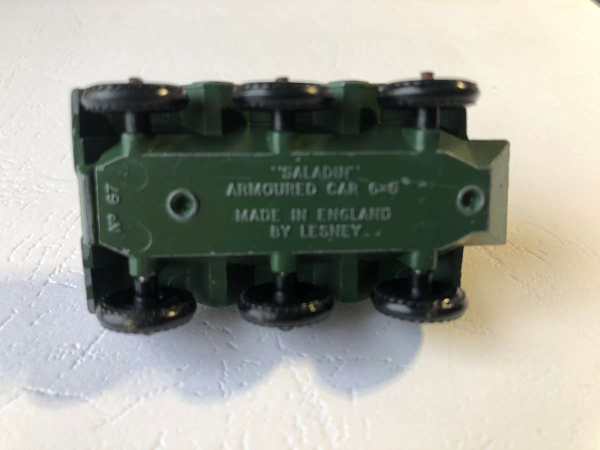 Lesney Saladin Armoured Car 6x6