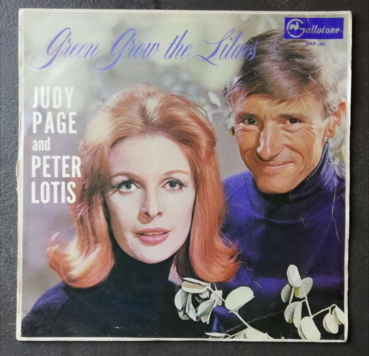 JUDY PAGE AND PETER LOTIS - GREEN GROW THE LILACS - VINYL LP