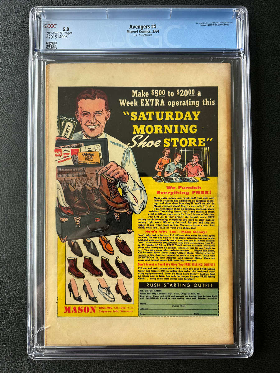 Avengers #4 (1964) Rare Offer in South Africa!