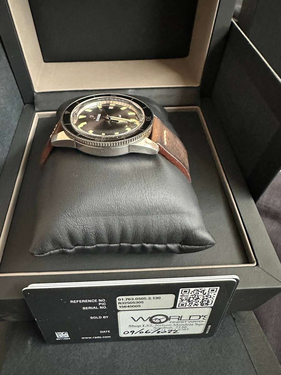 Rado Captain Cook Automatic Diver | Swiss-Made Luxury | Exceptional Bargain!