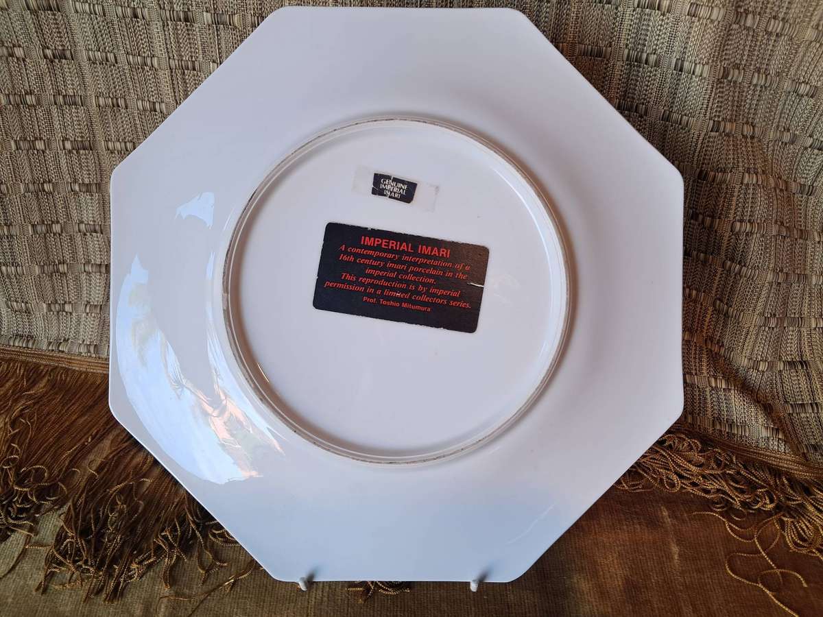 Large Imperial Imari Plate