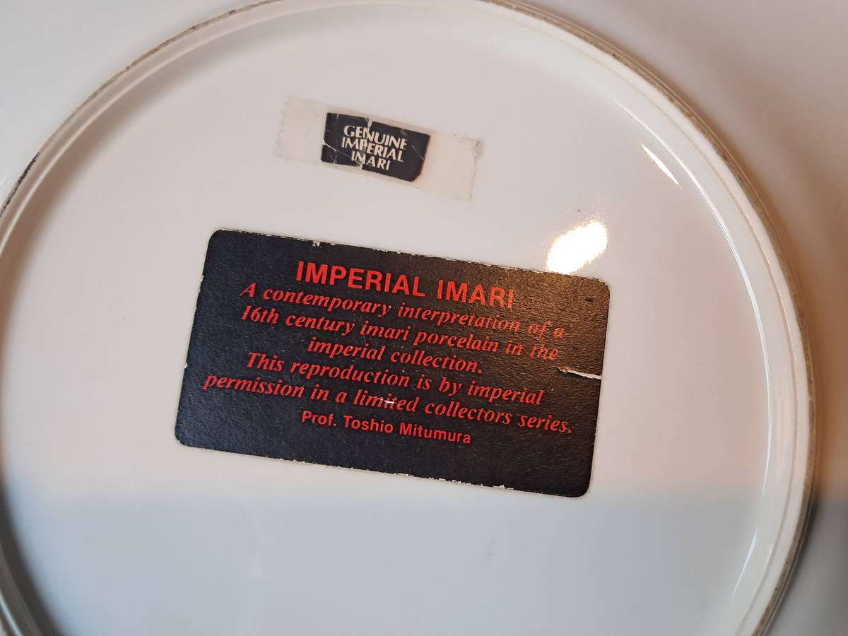 Large Imperial Imari Plate