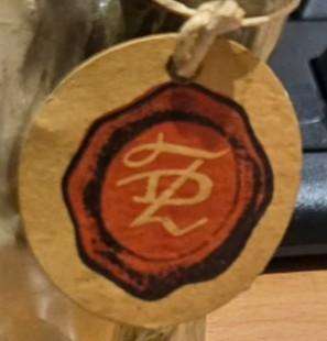 Vintage Amaretto Liqueur Decanter Dog