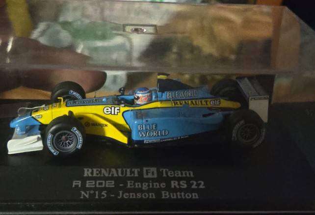 2002 RENAULT R202 Formula One Jenson Button #15