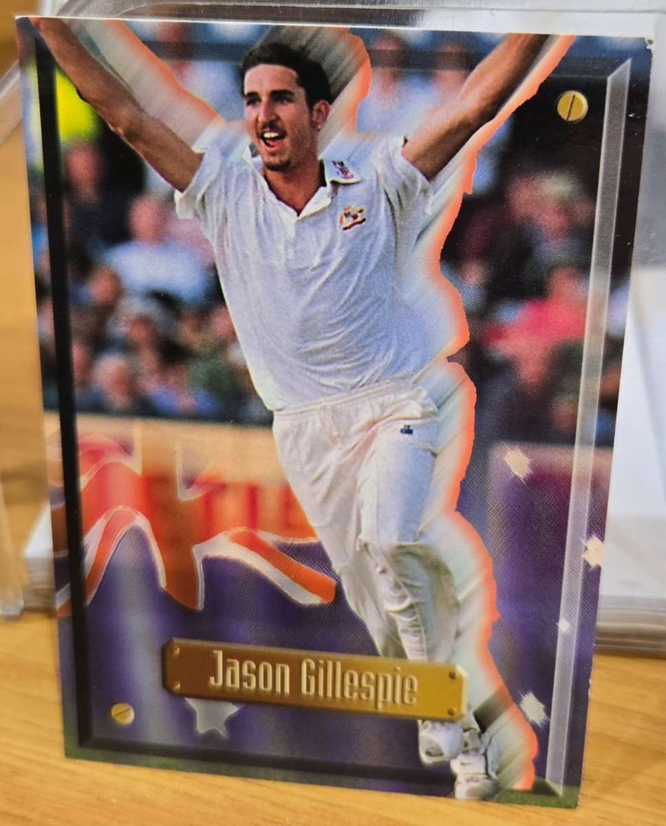 Jason Gillespie (Australia) 1997 South Africa SPORTS DECK CRICKET CARD #20