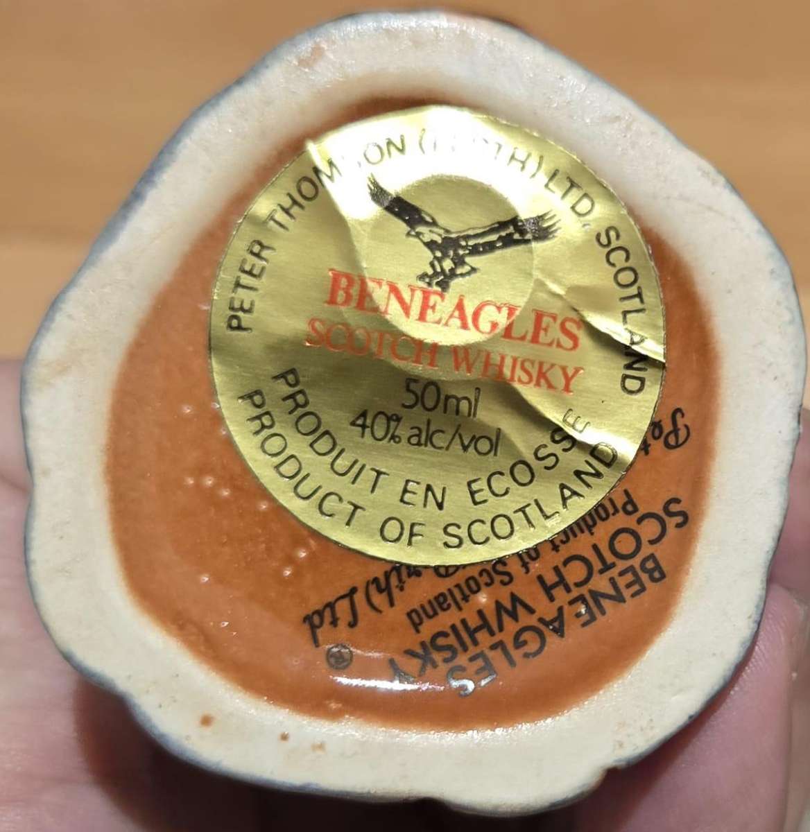 BENEAGLES SCOTCH WHISKY BESWICK 'SQUIRREL' DECANTER