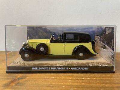 ROLLS ROYCE PHANTOM III #97 James Bond Car Collection - GOLDFINGER DieCast Model