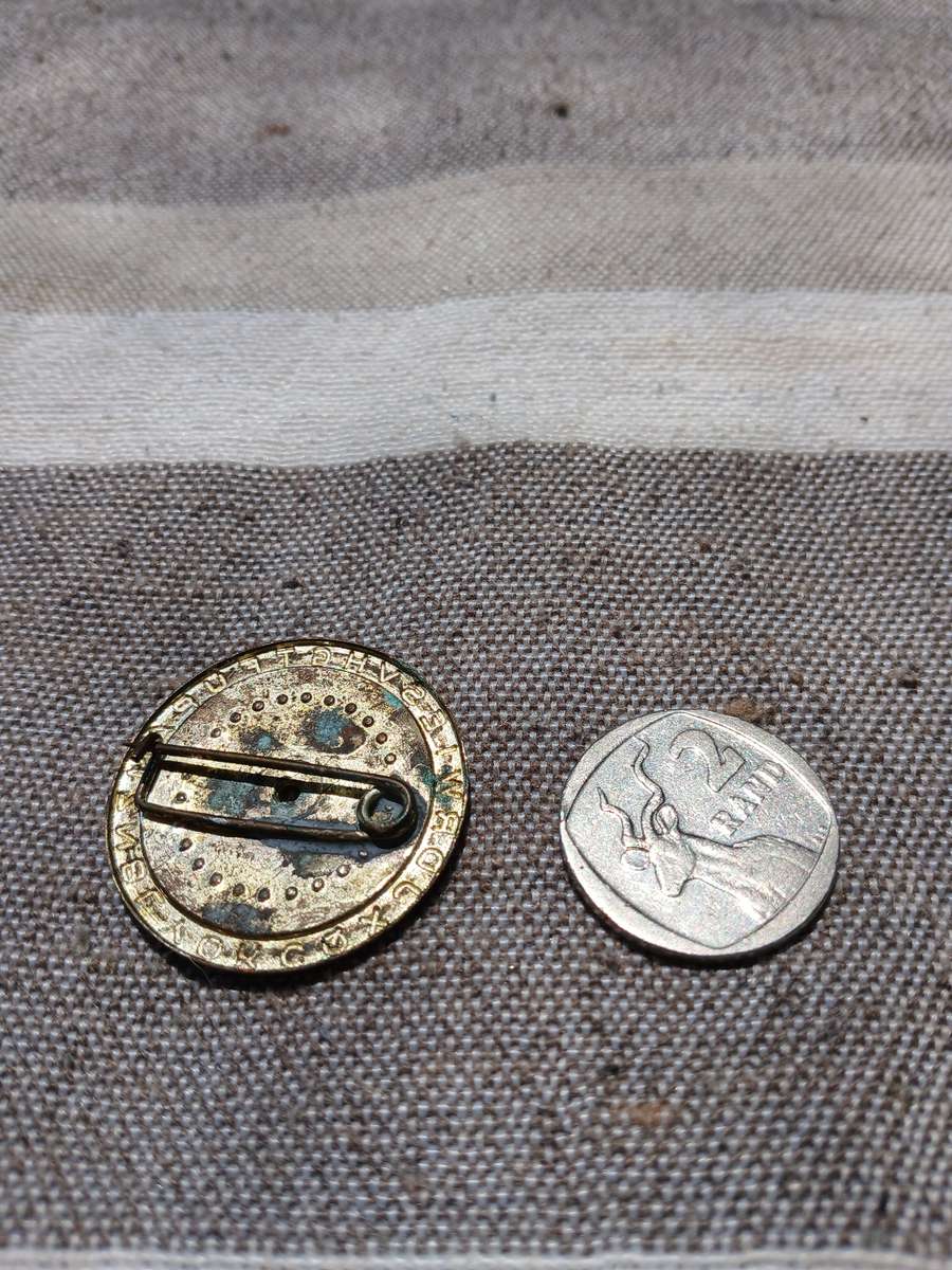 Rare 1935 Little Orphan Annie Secret Decoder Badge  Vintage Comic Collectible