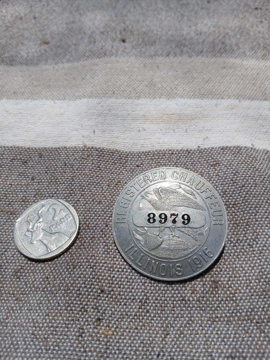 Authentic 1916 Illinois Chuaffer No.8979  Rare Vintage Collectible