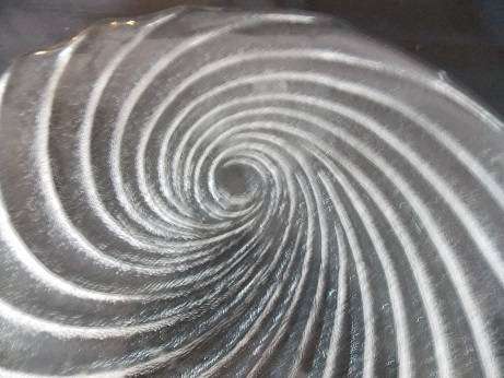 Beautiful Pressed Glass Serving Tray