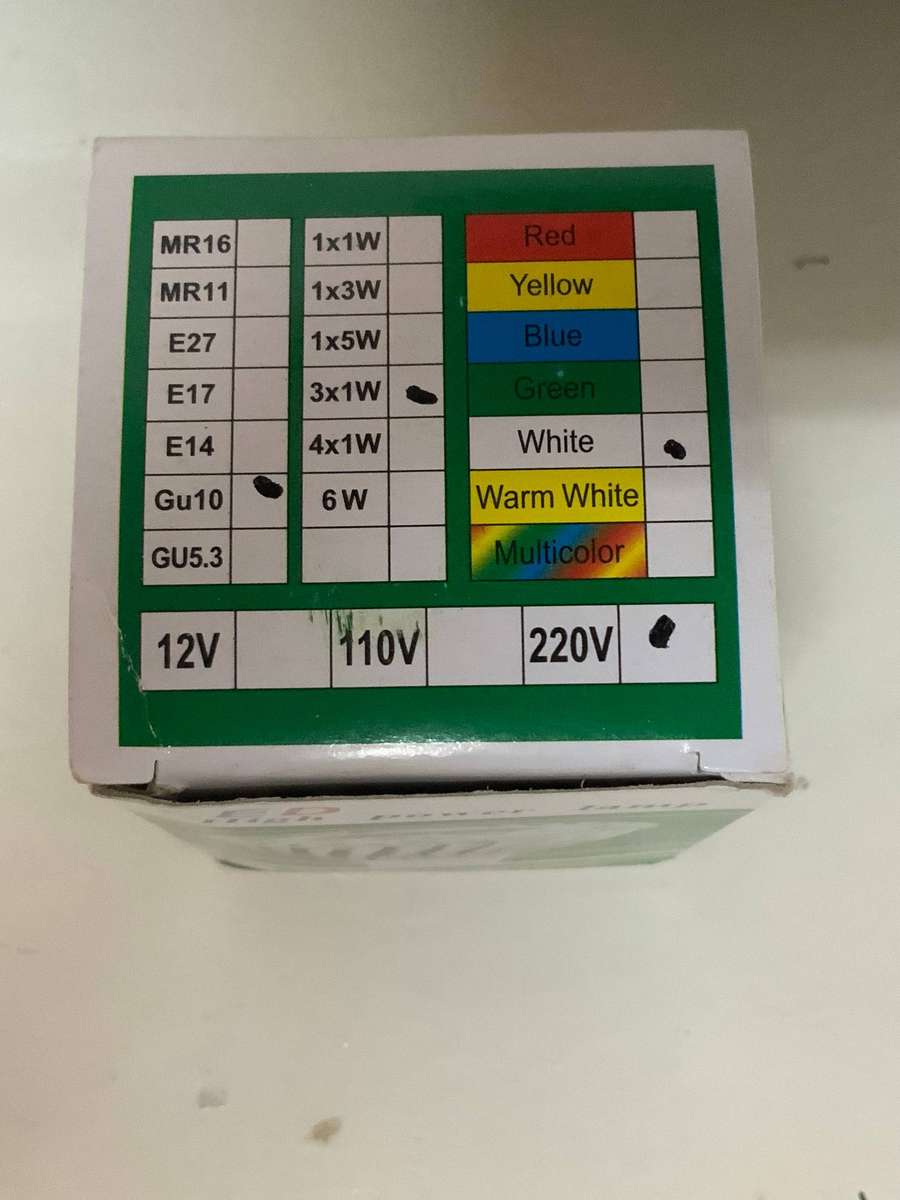 LED DOWNLIGHT BULBS GU-10 4000k dimmable