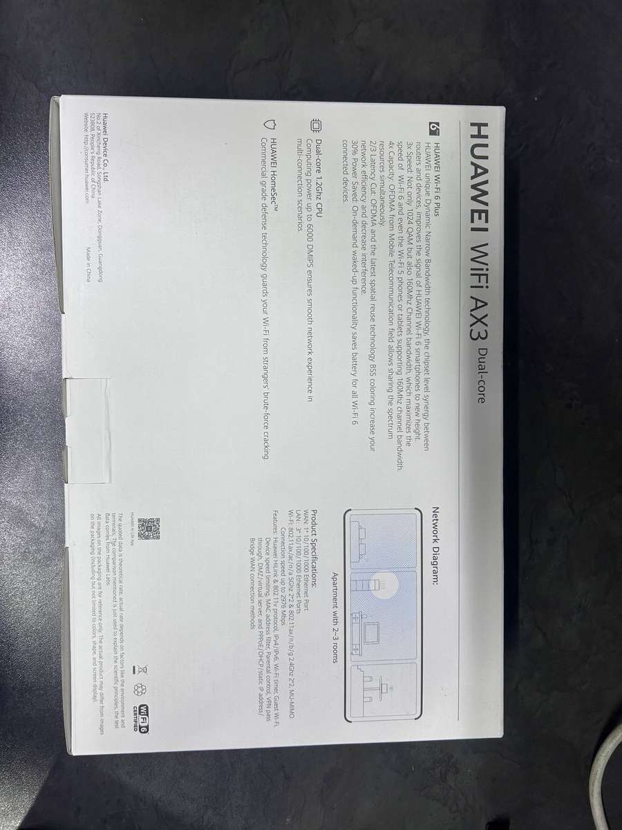 Huawei WiFi AX3 Dual-Core Router