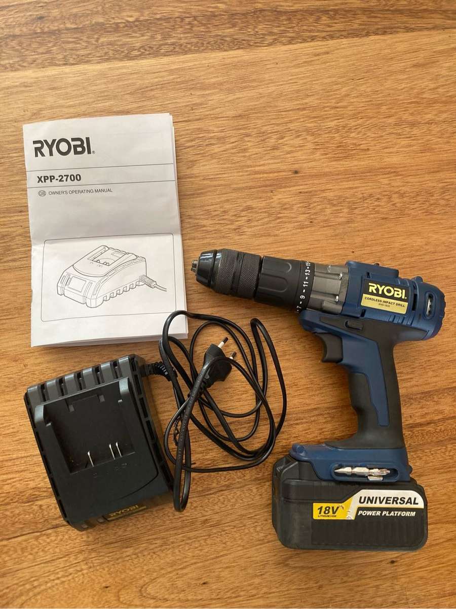 Ryobi - 18v Li-ion cordless impact drill - XHD-1820