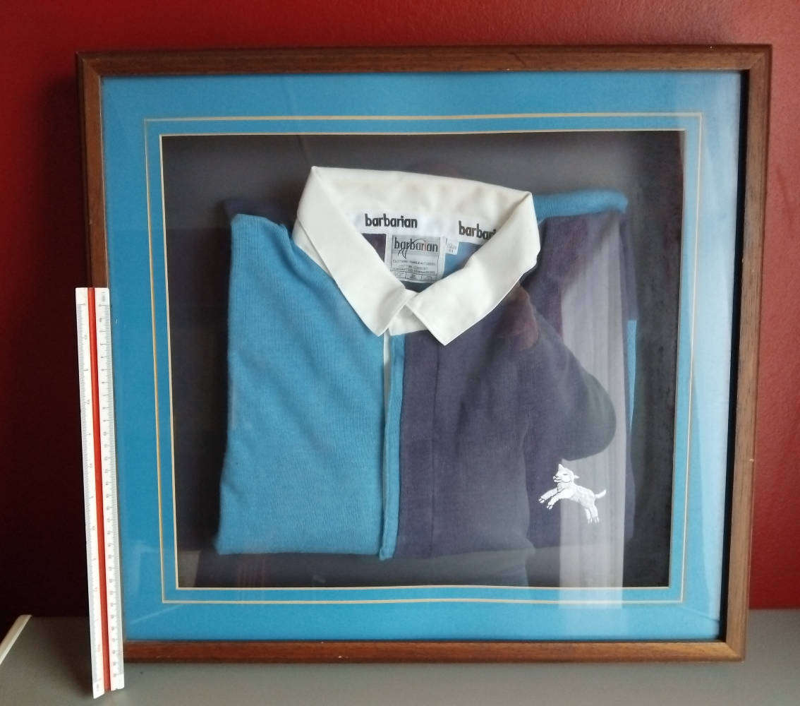 BAABAAS RUGBY JERSEY IN BOXED FRAME