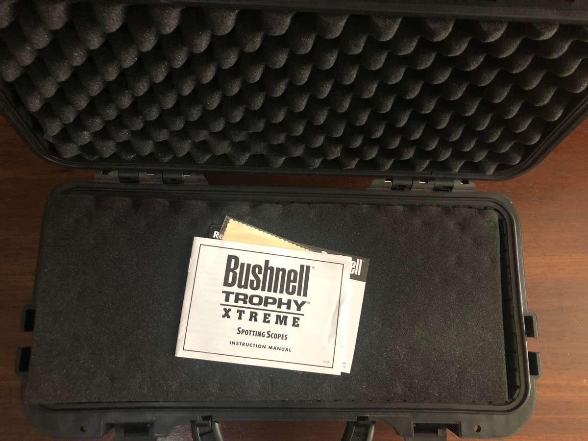 Spotting Scope - Bushnell Trophy Xtreme 20-60X65 45 Degree Eye Piece