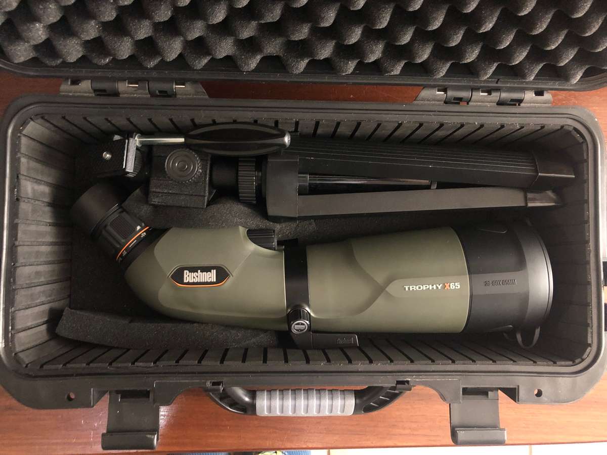 Spotting Scope - Bushnell Trophy Xtreme 20-60X65 45 Degree Eye Piece