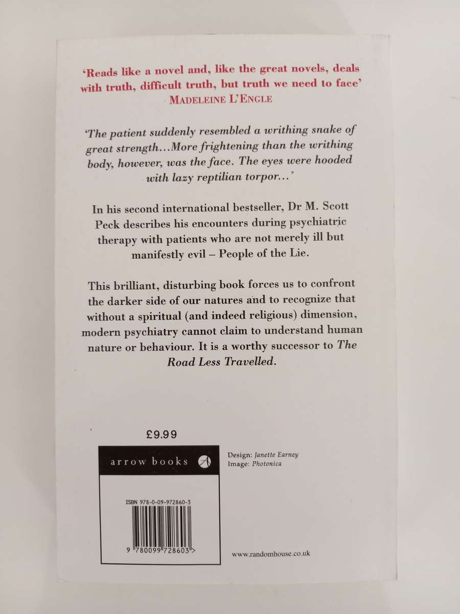 M Scott Peck - People of the lie Book