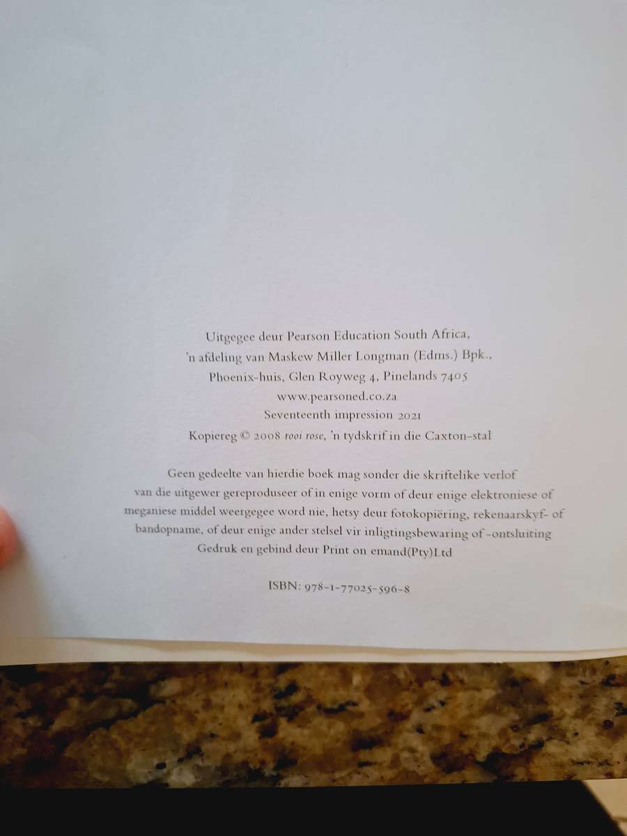 Rooi Rose blokraaisel