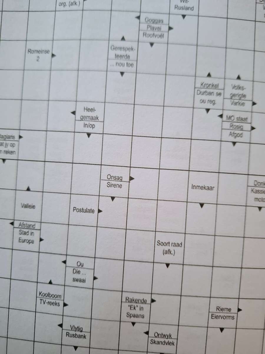 Rooi Rose blokraaisel