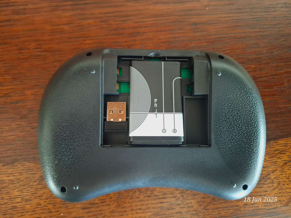 Mini RGB Multi-Media Wireless Keyboard