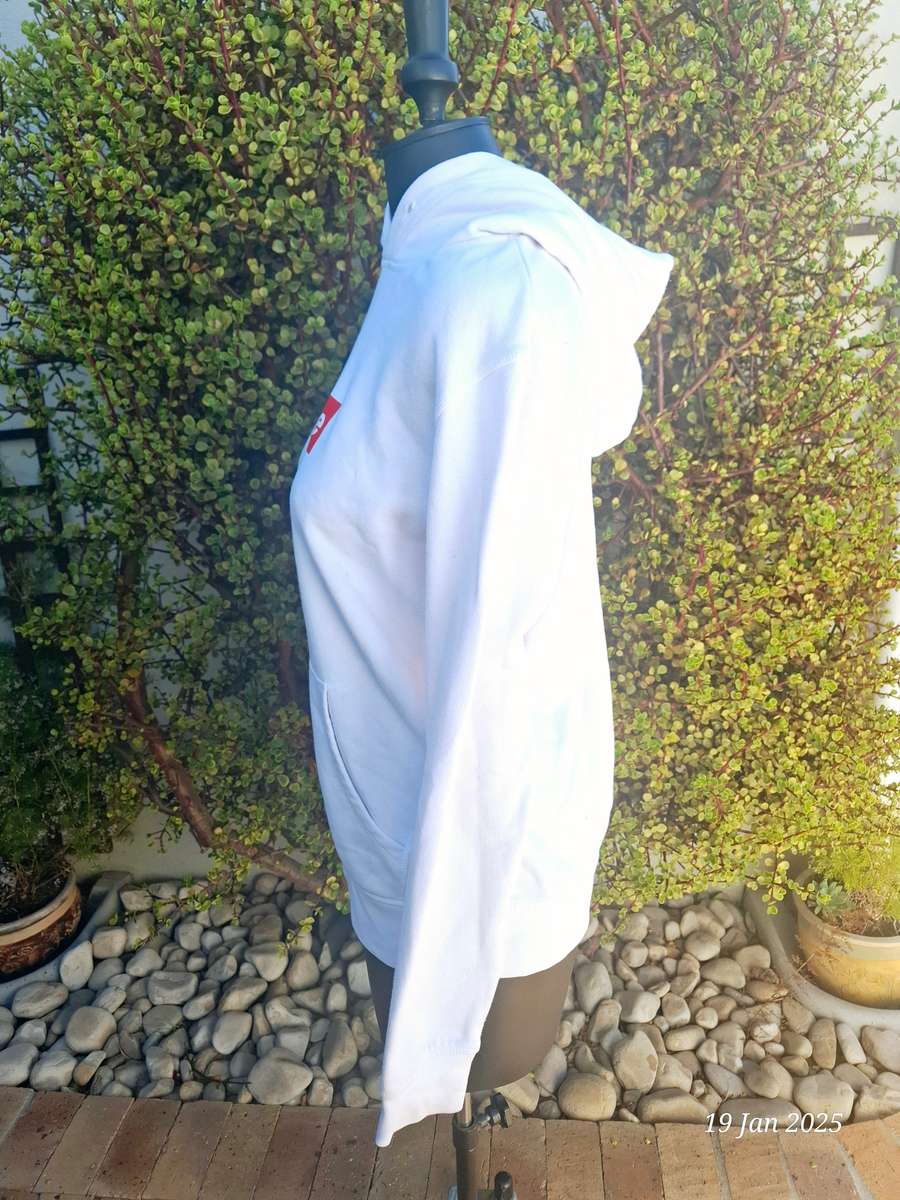 H&M white Hoodie - M