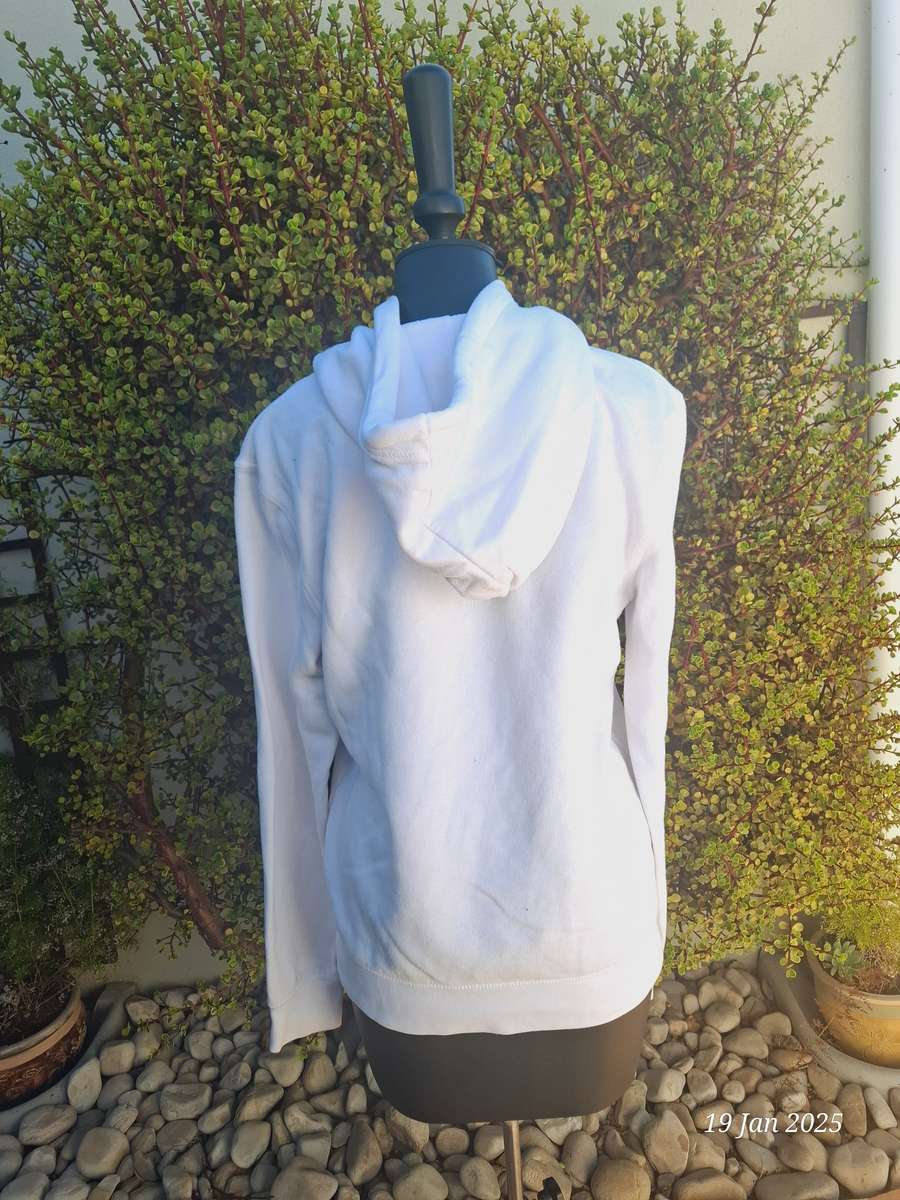 H&M white Hoodie - M