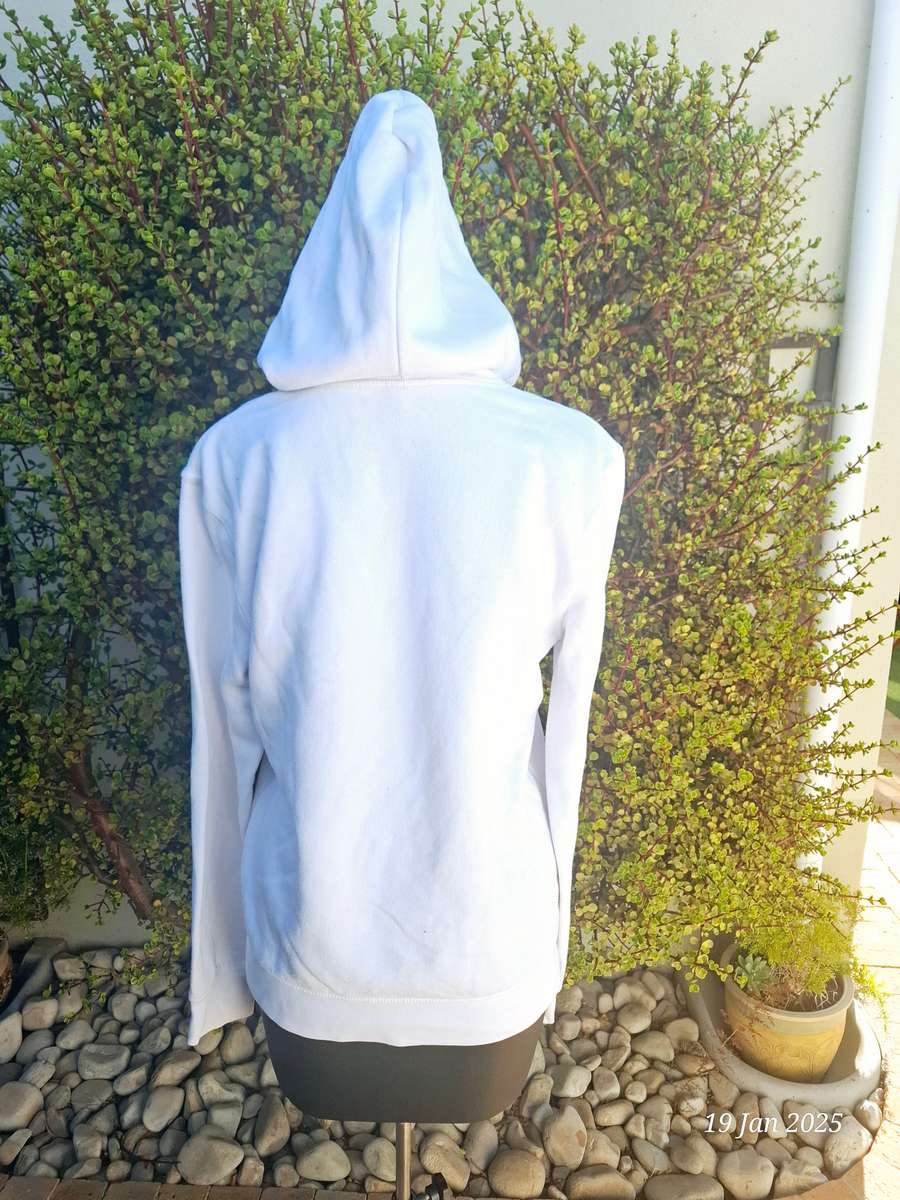 H&M white Hoodie - M