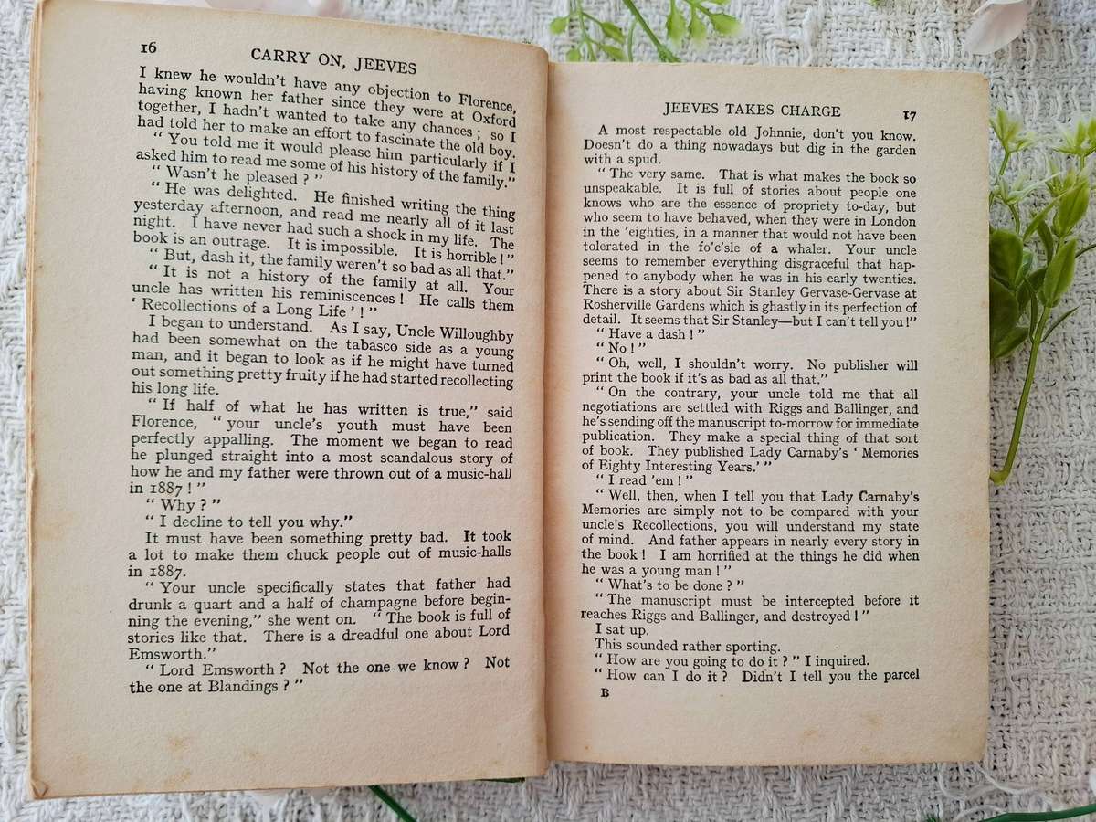 Carry on, Jeeves by P.G. Wodehouse