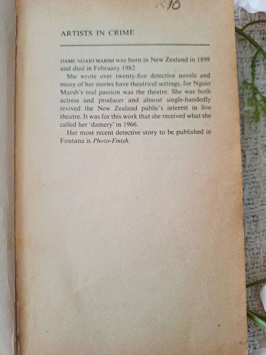 Artists in Crime by Ngaio Marsh