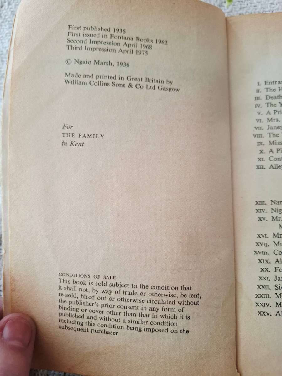 Death in Ecstasy by Ngaio Marsh