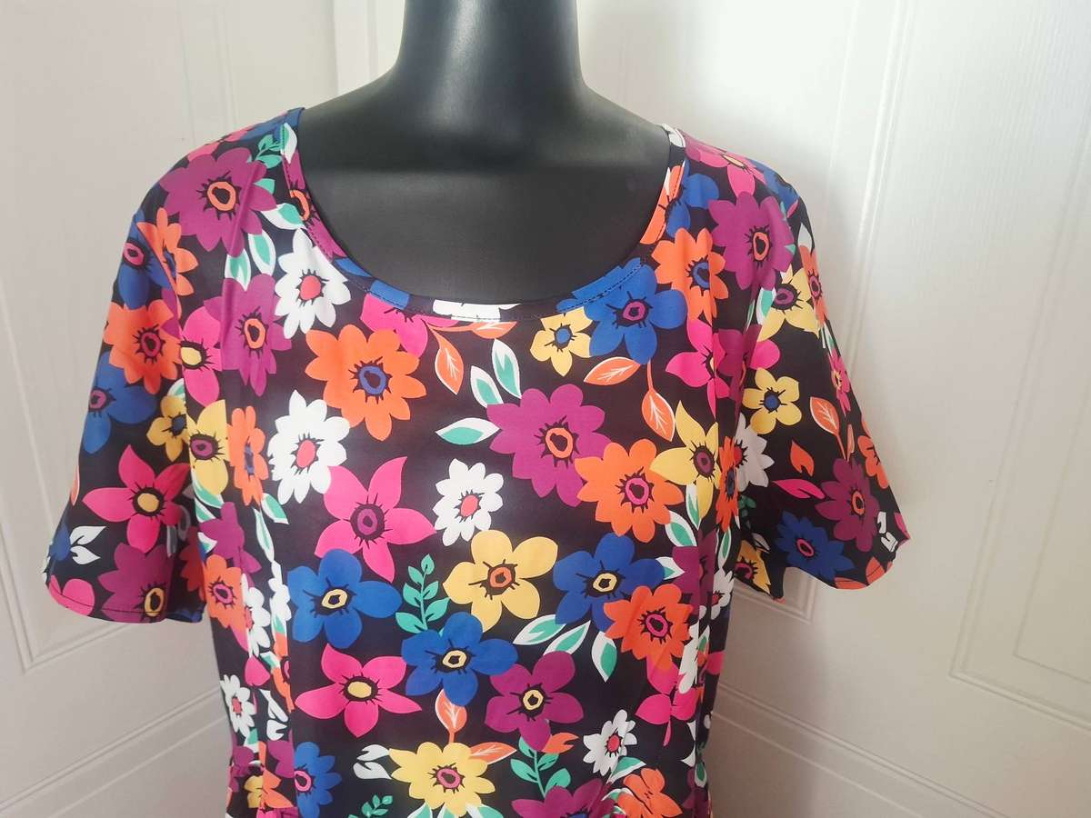 NEW Floral Maxi Dress - 3XL