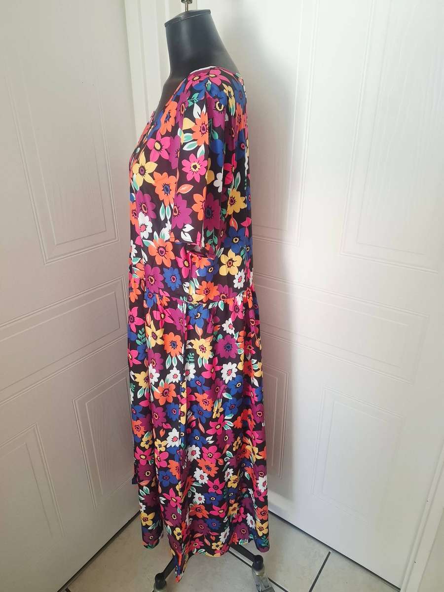 NEW Floral Maxi Dress - 3XL