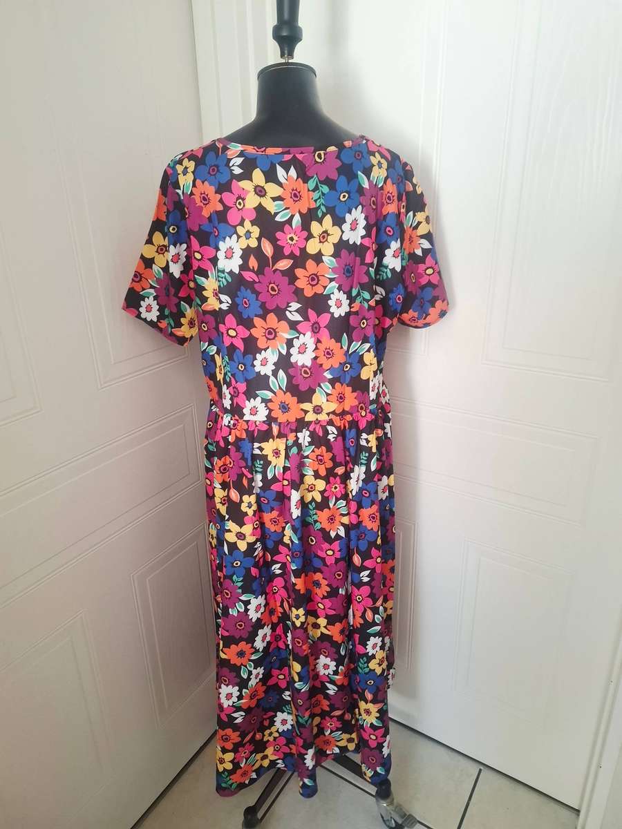 NEW Floral Maxi Dress - 3XL