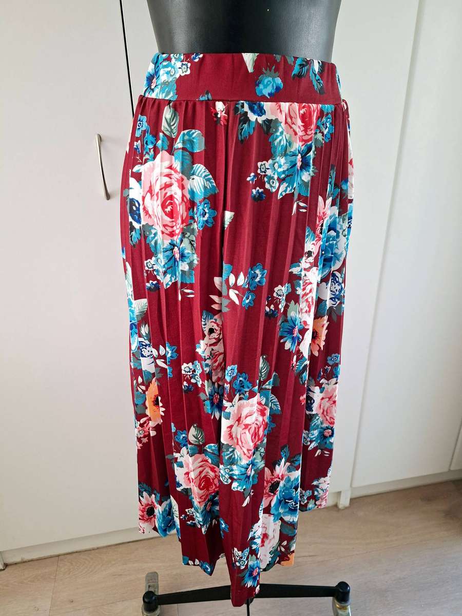 Floral pleated skirt - 12