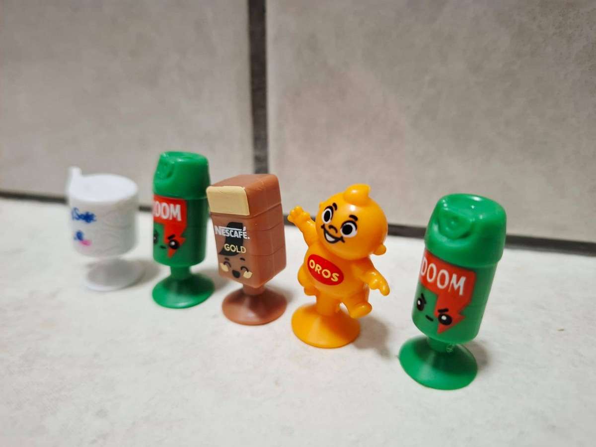 5 x New 2025 checkers mini stickeez