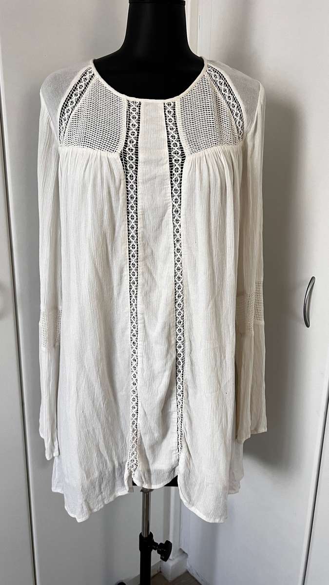 VOLCOM Boho dress - short mini or tunic top - Size 8